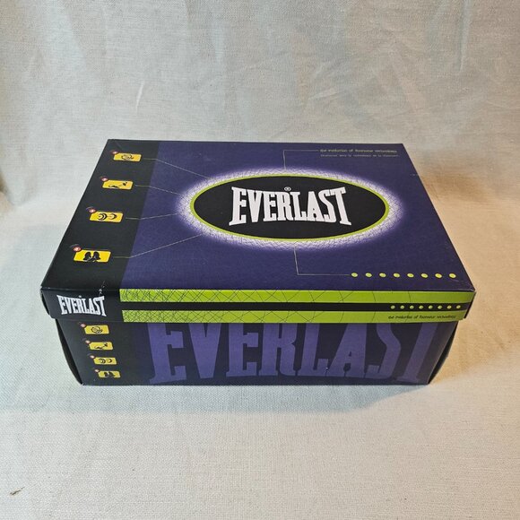 Everlast Harris Men’s White/Navy Athletic Shoes - Size 8 - Picture 8 of 9